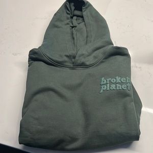 Broken Planet Hoodie Sweatshirt XL / EMERALD